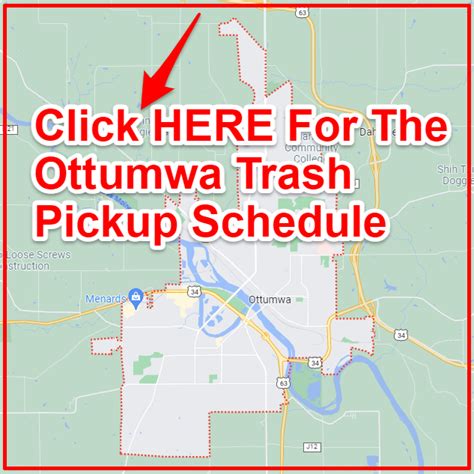 ottumwa garbage pickup.